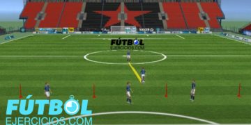 Ejercicio Defensivo de fútbol: Marca en zona