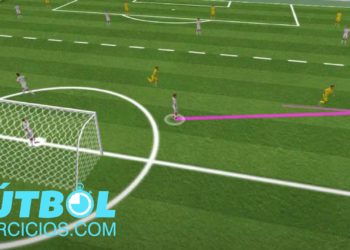 Ejercicio de fútbol superioridad numérica: Ataque 6 vs 4