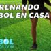 10 Ejercicios de fútbol para entrenar en casa. Técnica Individual