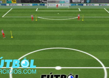 Pases, centros y remate a gol: Fútbol