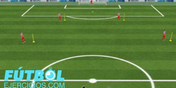 Pases, centros y remate a gol: Fútbol